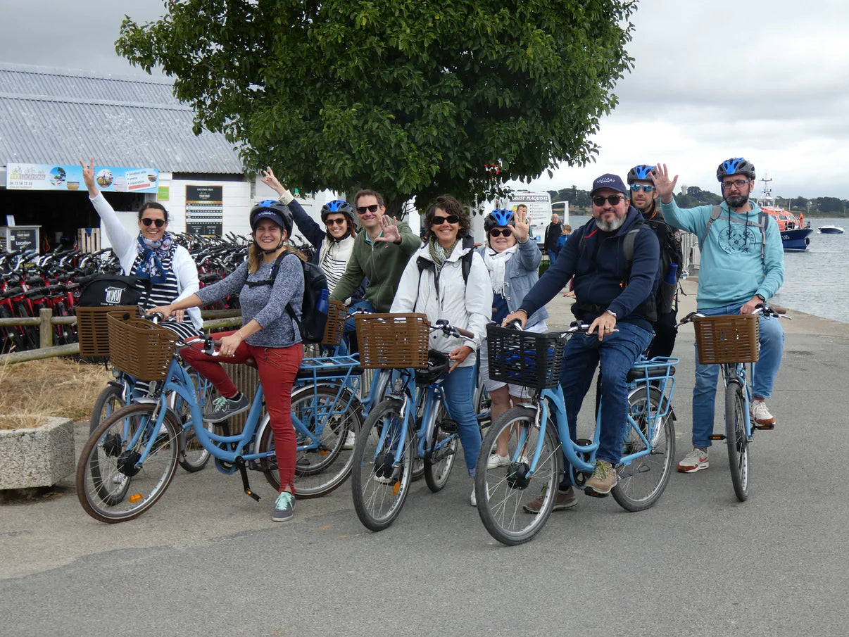 Séminaire Team Building cohésion Rallye vélo Bretagne Golfe du Morbihan