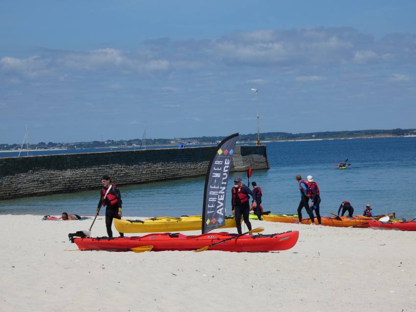Séminaire Team Building Bretagne cohésion Balade Kayak Lorient